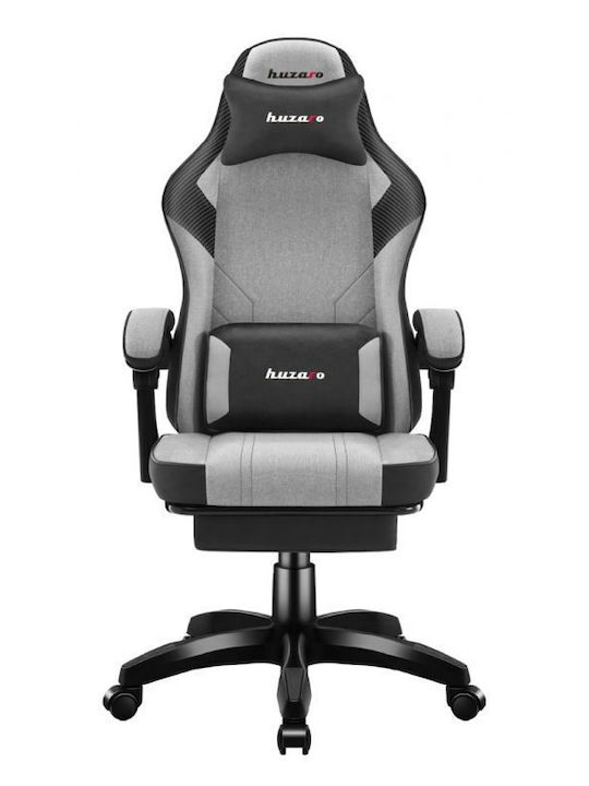Force 3.7 Fabric Gaming Chair with Adjustable Arms Gray