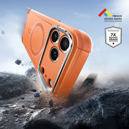 ESR Cyber Umschlag Rückseite Silikon Orange (iPhone 17 Pro)