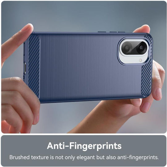 Back Cover Σιλικόνης Μπλε (Honor X5C Plus)