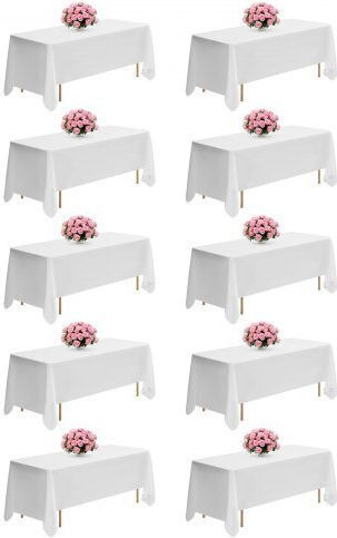 Vevor Τablecloth White 70x120cm 10pcs