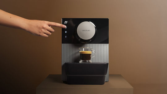 Cecotec Cremmaet Automatische Espressomaschine 1350W Druck 19bar mit Mahlwerk Schwarz