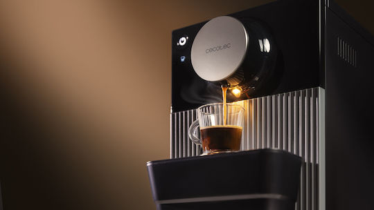 Cecotec Cremmaet Automatische Espressomaschine 1350W Druck 19bar mit Mahlwerk Schwarz