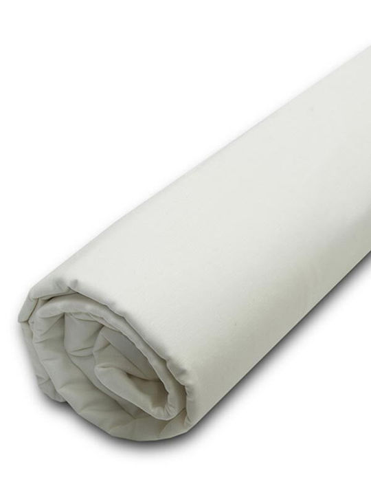 Sunshine Sheet Super-Double with Elastic 160x200+40cm. Menta 152 2 Ecru
