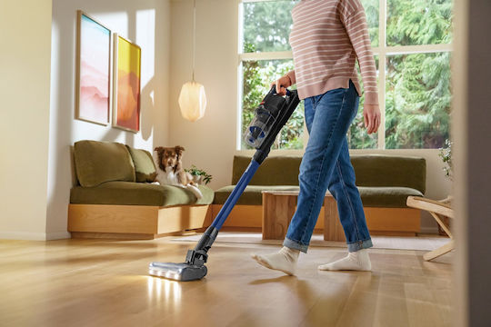 Bissell Powerclean Furfinder Furguard Pro Επαναφορτιζόμενη Σκούπα Stick 25.2V Μαύρη