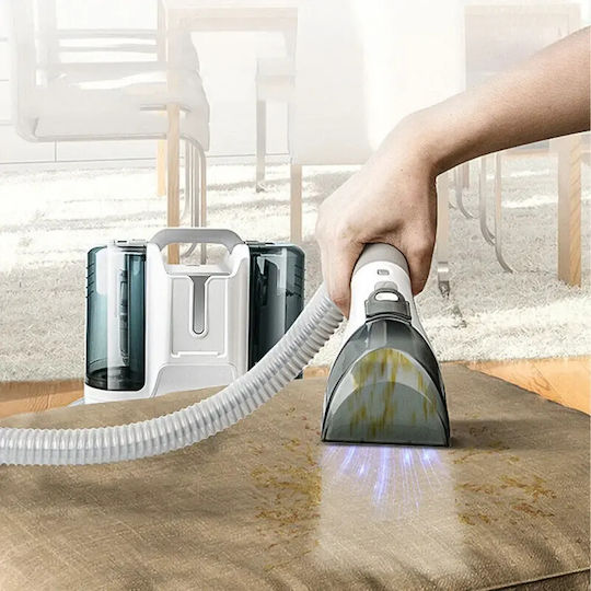 Aspirator Umede-Uscate 450W cu Recipient din Plastic 0.6lt Alb