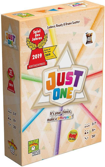 Board Game Just One for 3-7 Players 8+ Years Old Kaissa