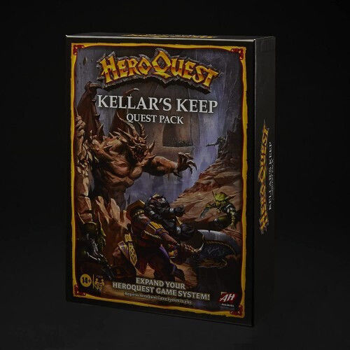 Game Expansion HeroQuest: Kellar's Keep Quest Pack for 2+ Players 14+ Years Old (EN) Hasbro