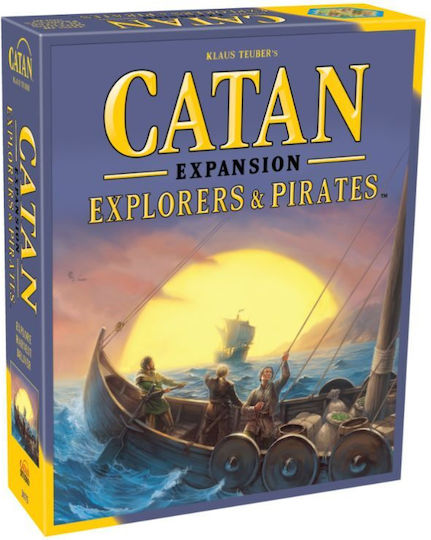 Game Expansion Άποικοι του Κατάν: Εξερευνητές & Πειρατές for 2-4 Players 12+ Years Old Kaissa