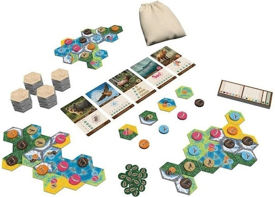 Board Game Cascadia for 1-4 Players 10+ Years Old Kaissa
