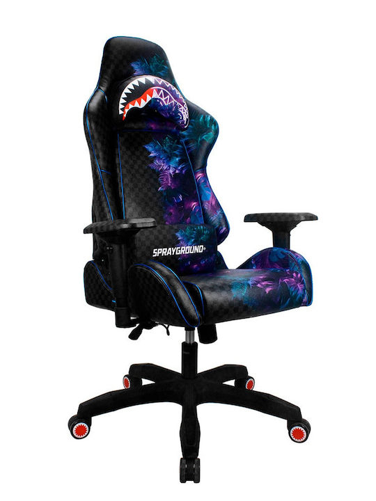 Sprayground Treehouse Party Artificial Leather Gaming Chair with Adjustable Arms Fire Camo