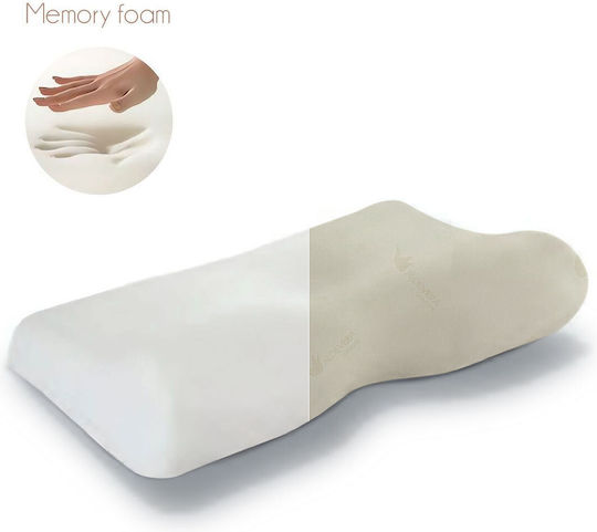 Bed & Home No.4 Aloe Vera Pernă de Dormit Spumă de memorie MED032-CASUAL 32x55x11cm