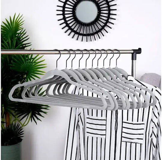 Vilde Clothes Hanger Gray 10pcs