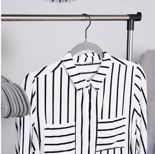 Vilde Clothes Hanger Gray 10pcs