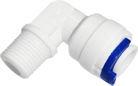 QWaterFilters Quick-1/4" NPT-1/8" Männliche Ecke für Wasserfilter