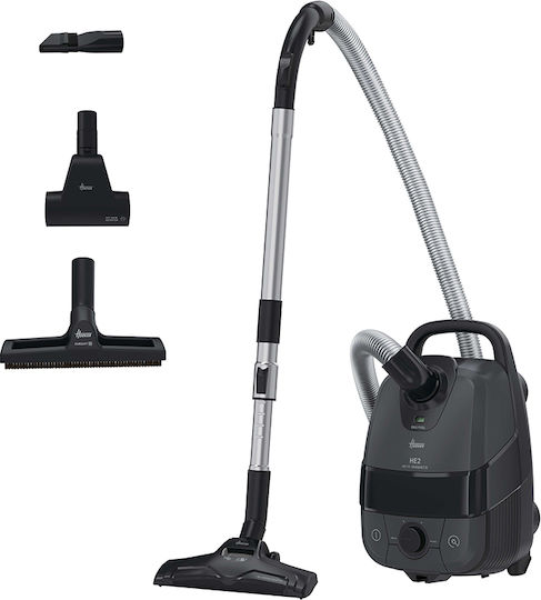Hoover 39002352 Ηλεκτρική Σκούπα 850W με Σακούλα 3.5lt Μαύρη