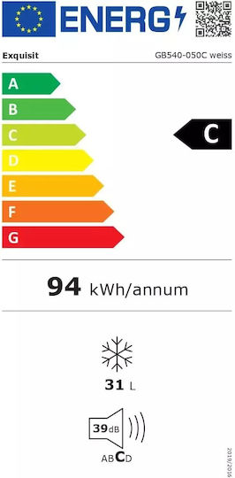 Exquisit Congelator vertical 31lt