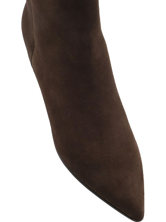 Maribu 20 Suede Women's Ankle Boots Brown