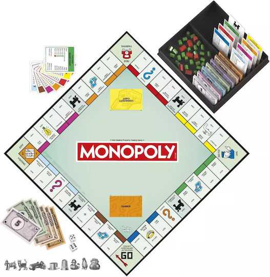 Board Game Monopoly Classic Refresh for 2-4 Players 8+ Years Old (EN) Hasbro