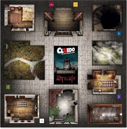 Επιτραπέζιο Παιχνίδι Cluedo - Dracula για 2-6 Παίκτες 8+ Ετών (EN) Winning Moves
