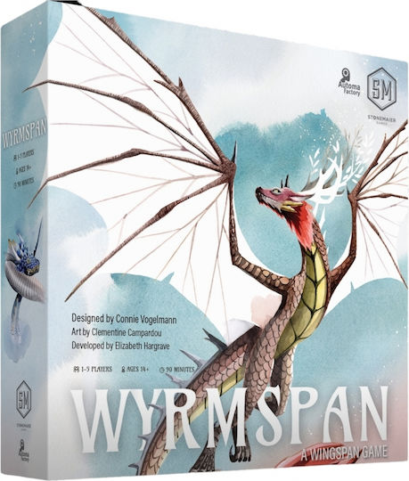 Επιτραπέζιο Παιχνίδι Wyrmspan για 1-5 Παίκτες 14+ Ετών (EN) Stonemaier Games