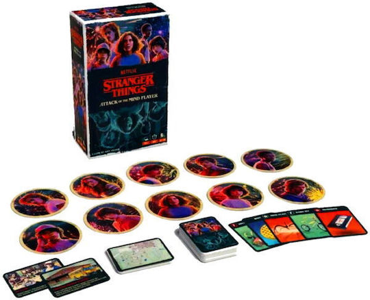 Board Game Stranger Things Attack Mind Flayer for 4-10 Players 10+ Years Old Kaissa