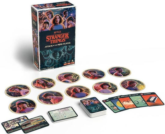 Board Game Stranger Things Attack Mind Flayer for 4-10 Players 10+ Years Old Kaissa
