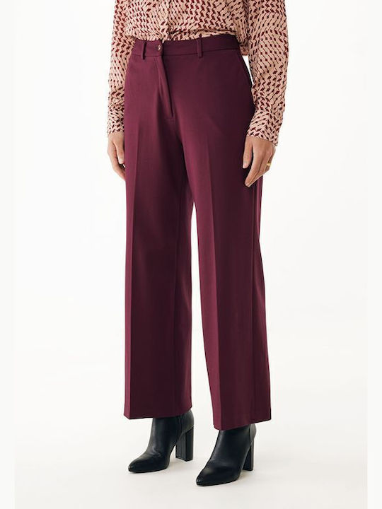Women's Fabric Trousers Poppy