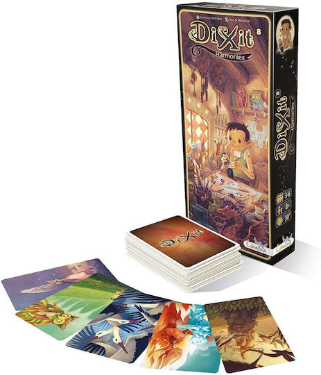 Game Expansion Dixit 8 Harmonies for 3-6 Players 8+ Years Old Kaissa