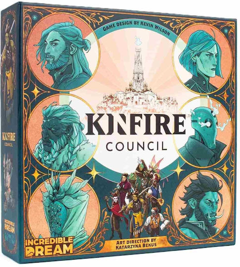 Επιτραπέζιο Παιχνίδι Kinfire Council 14+ Ετών (EN) Incredible Dream Studios