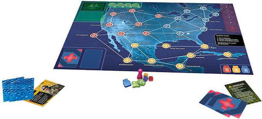 Настолна игра Pandemic Hot Zone-North America за 2-4 играчи 8+ години (EN) Z-Man Games