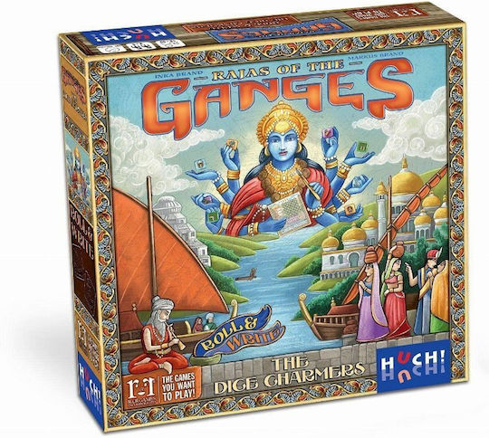 Board Game Rajas of the Ganges: The Dice Charmers for 2-5 Players 12+ Years Old (EN) Huch