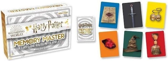 Настолна игра Harry Potter Card Game Memory Master за 4 играчи 6+ години (EN) Aquarius