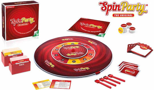 Board Game Spin Party for 3-6 Players 4+ Years Old (EN) Giochi Preziosi