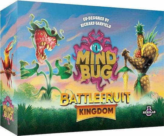 Brettspiel Mindbug Set Battlefruit Kingdom für 2 Spieler 8+ Jahre Iello