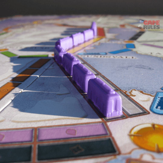 Board Game Ticket to Ride: Σκανδιναβικές Χώρες for 2-3 Players 8+ Years Old (EN) Days of Wonder