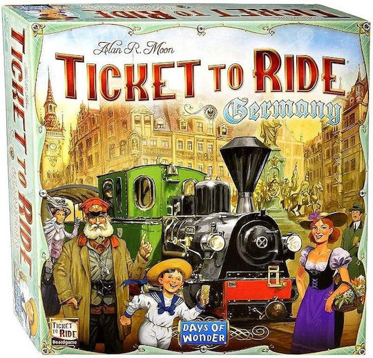 Joc de Societate Days Wonder Ticket To Ride Germany pentru 2-5 Jucători 8+ Ani DOW720115 (EN) Days of Wonder