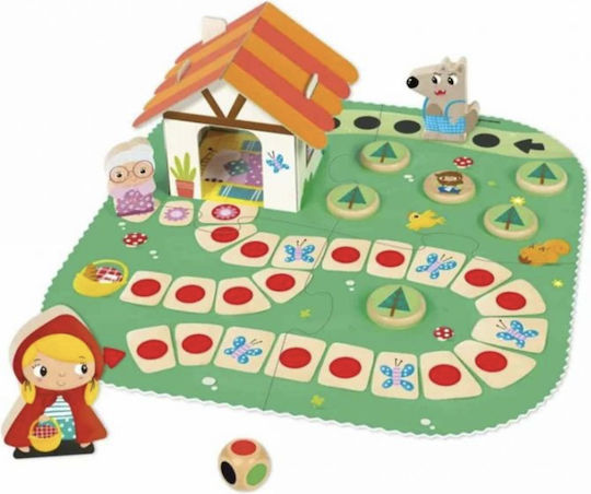 Επιτραπέζιο Παιχνίδι Little Red Riding Hood για 1-4 Παίκτες 2+ Ετών Jumbo