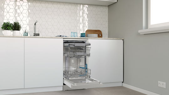 Pitsos Freestanding Dishwasher with Wi-Fi for 10 Place Settings W45xH84.5cm Inox