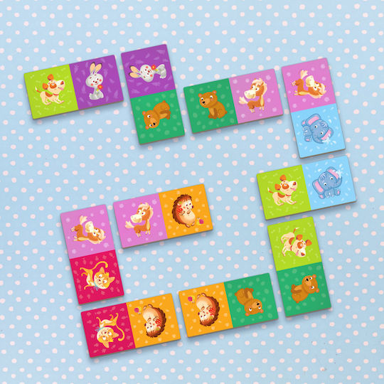 Настолна игра Domino Animals за 1+ играчи 3+ години (EN) Dodo