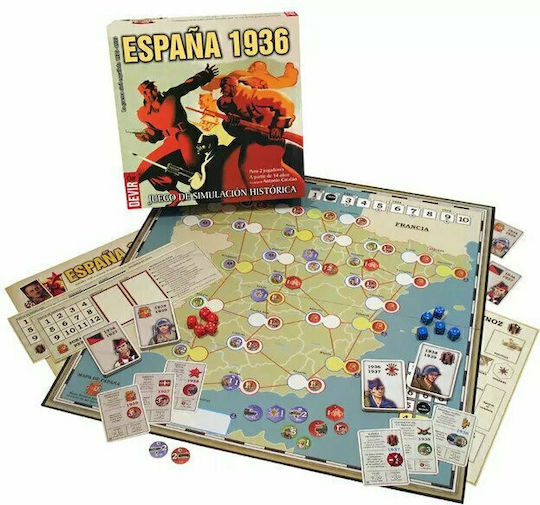 Επιτραπέζιο Παιχνίδι Espana 1936 για 2 Παίκτες 14+ Ετών (ES) Devir