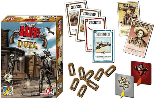Настолна игра Bang! за 2 играчи 8+ години (EN) Da Vinci Games