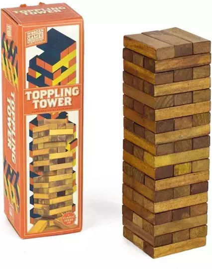 Επιτραπέζιο Παιχνίδι Toppling Tower για 2+ Παίκτες 3+ Ετών (EN) Professor Puzzle
