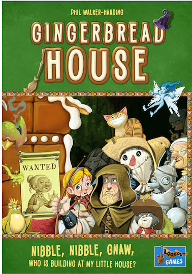 Επιτραπέζιο Παιχνίδι Gingerbread House 8+ Ετών (EN) Lookout Games