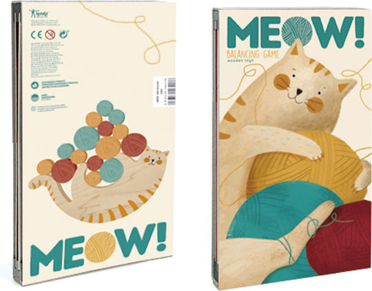 Board Game MEOW! Balancing Game for 1+ Players 3+ Years Old (EN) Londji