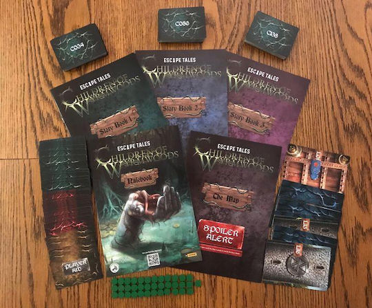 Board Game Escape Tales: Children of Wyrmwood for 1-4 Players 16+ Years Old (EN) Board & Dice