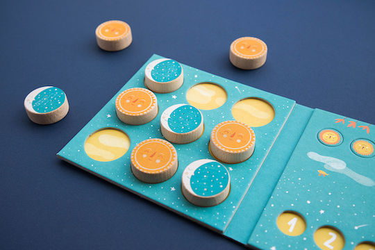 Board Game Sun and Moon Tic Tac Toe for 2 Players 3+ Years Old (EN) Londji