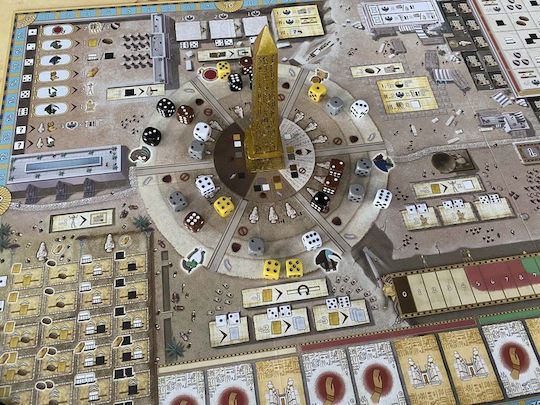 Board Game Tekhenu: Obelisk of the Sun for 1-4 Players 14+ Years Old (EN) Board & Dice
