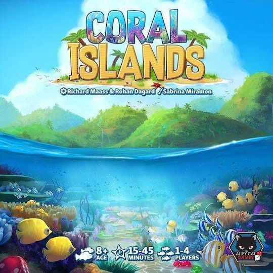 Joc de Societate Coral Islands pentru 1-4 Jucători 8+ Ani (EN) Alley Cat Games