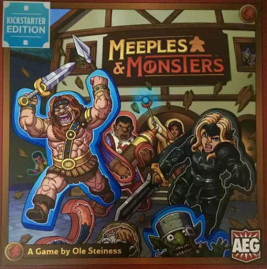 Επιτραπέζιο Παιχνίδι Meeples & Monsters για 2-4 Παίκτες 13+ Ετών (EN) Alderac