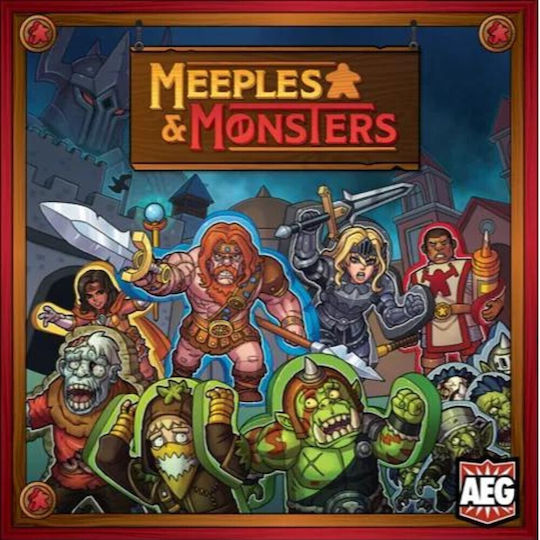 Επιτραπέζιο Παιχνίδι Meeples & Monsters για 2-4 Παίκτες 13+ Ετών (EN) Alderac